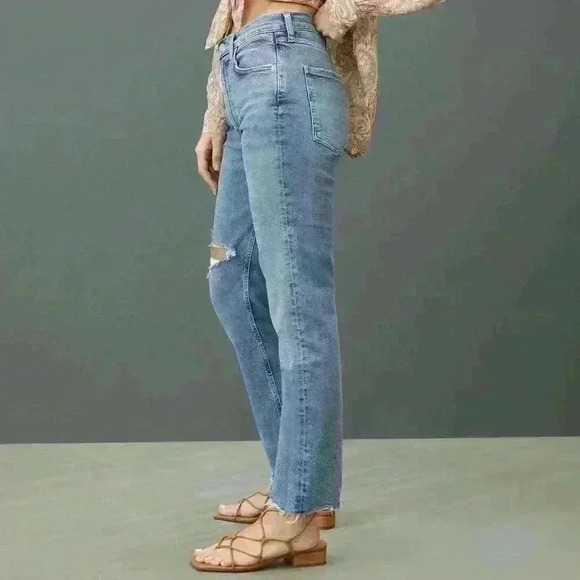 Citizens of Humanity Daphne Cropped High-Rise Stovepipe Jeans sz 23 - Picture 11 of 12